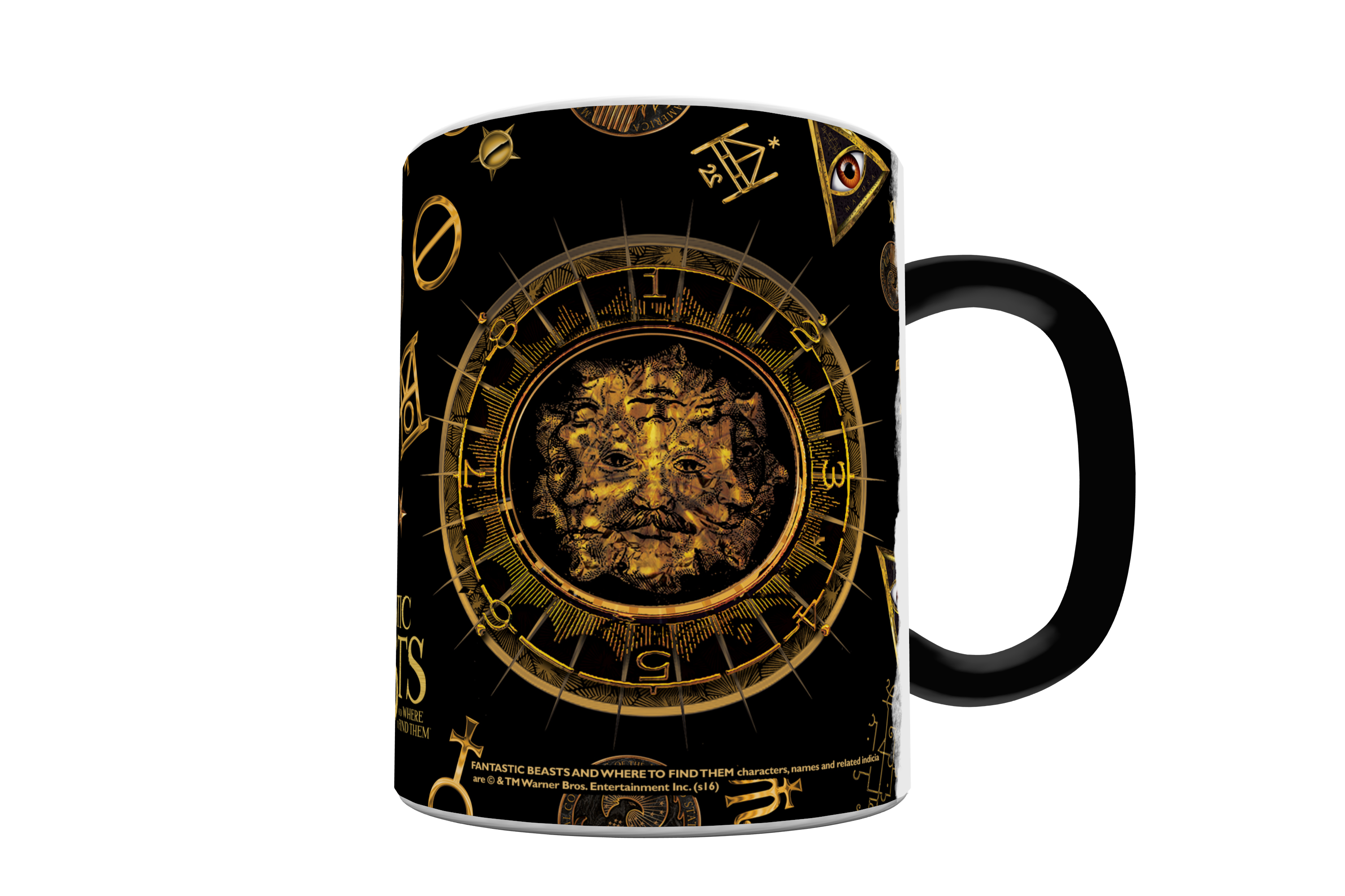 Fantastic Beasts and Where to Find Them (Symbol Pattern) Morphing Mugs® Heat-Sensitive Mug MMUG459